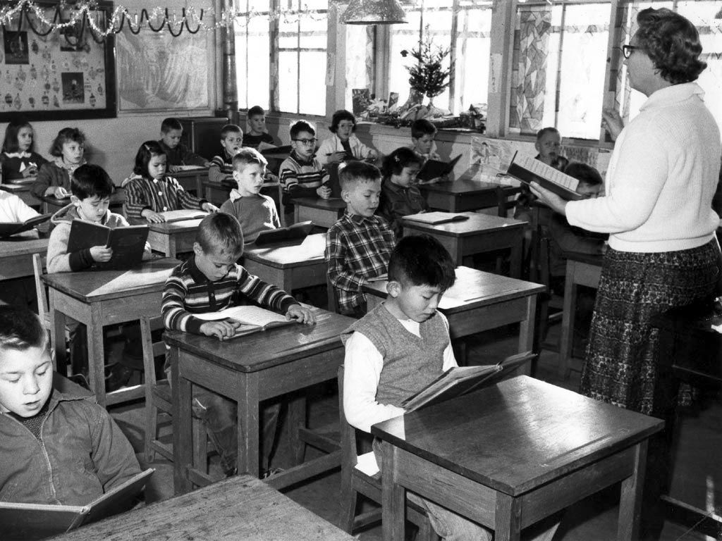 1960s classroom